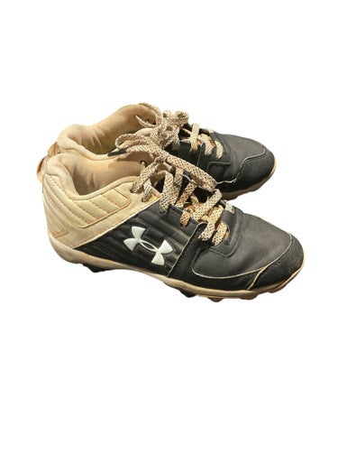 Used Under Armour LEAD OFF BB/SB Cleats Black Junior 01 11834-S000038939