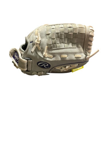 Used Rawlings SURE CATCH BB/SB Glove RH Throw Grey 12" 11834-S000038943