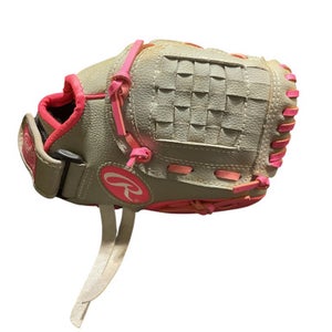 Used Rawlings STORM BB/SB Glove RH Throw Grey 10" 11834-S000038944