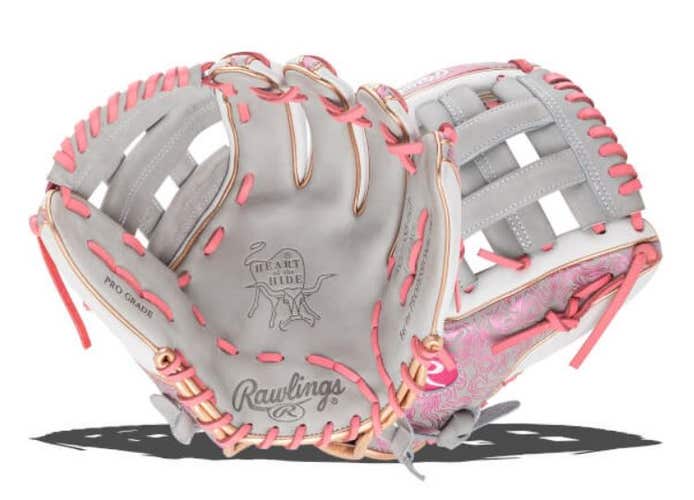 New Rawlings Heart of the Hide 11.75" Fastpitch Softball Glove: PRO715SB-6GP FREE SHIPPING
