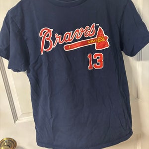 Kids Atlantic Braves Acuña Shirt Youth Large