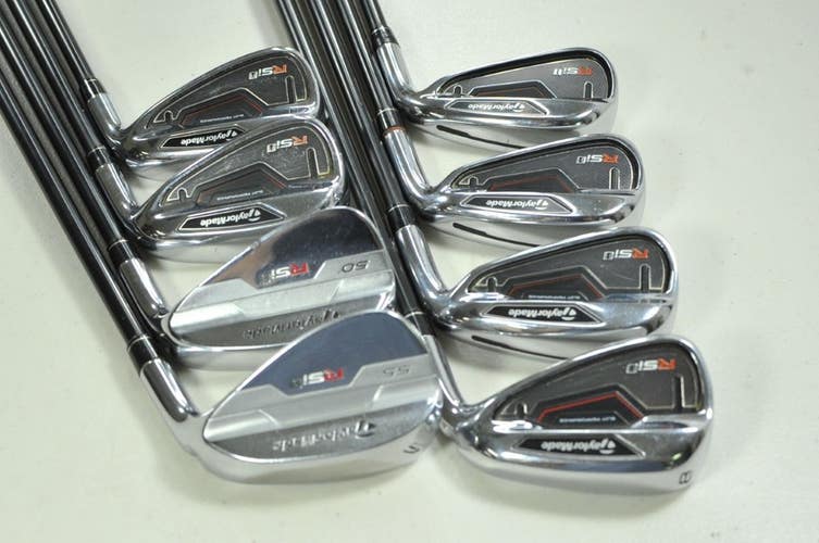 TaylorMade RSi 1 5-PW,AW,SW Iron Set Senior Flex RH Reax 55g Graphite # 200706