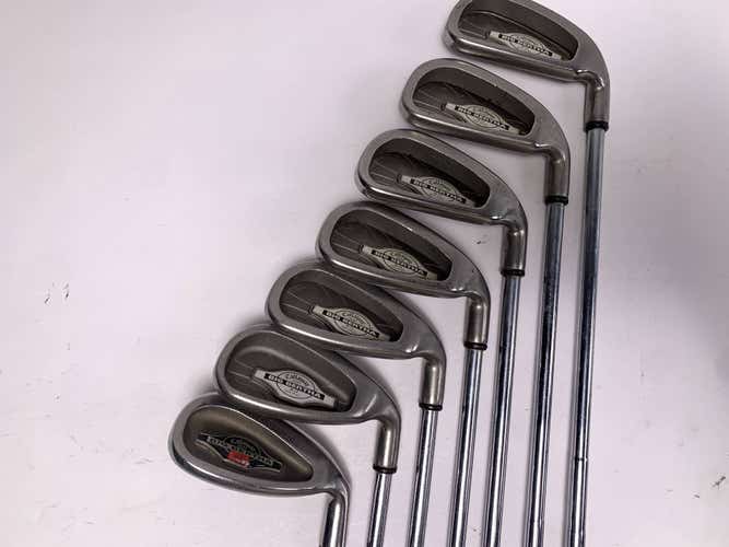 Callaway X-12 Iron Set 5-PW+LW Memphis "10" 98 Regular Steel Mens RH