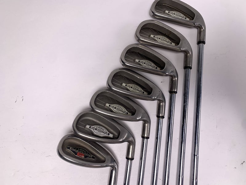 Callaway X-12 Iron Set 5-PW+LW Memphis "10" 98 Regular Steel Mens RH