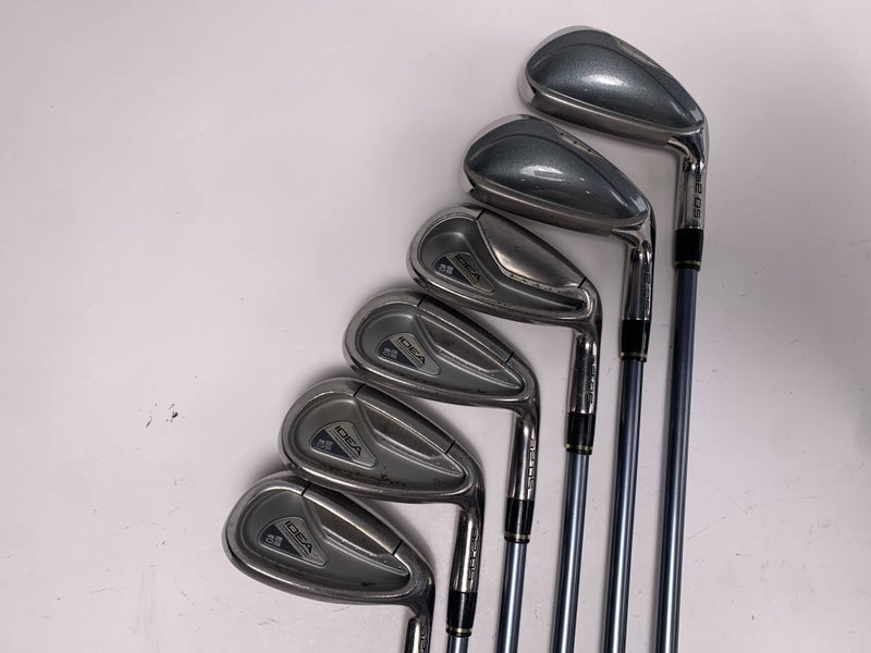 Adams Idea A2 OS Iron Set 6-PW+SW 55g Ladies Graphite Womens RH