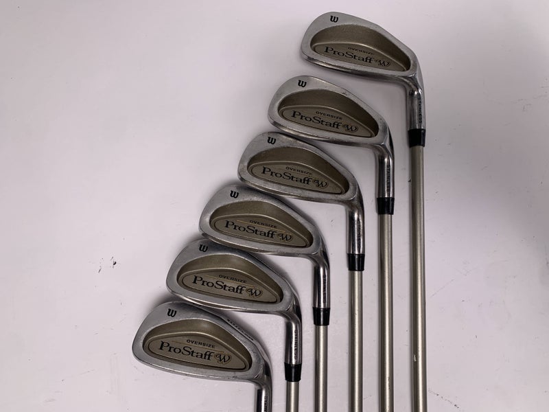 Wilson Pro Staff OS Iron Set 5-PW Ladies Graphite Womens RH