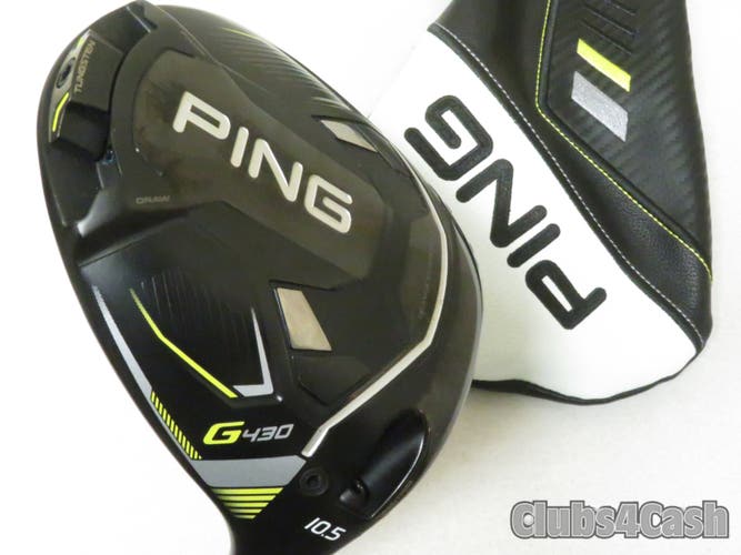 PING G430 MAX Driver 10.5 HZRDUS Smoke RDX Red 60g 6.0 Stiff +Cover  Near MINT