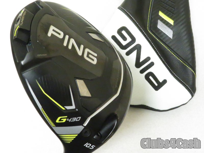 PING G430 MAX Driver 10.5 HZRDUS Smoke RDX Red 60g 6.0 Stiff +Cover  Near MINT