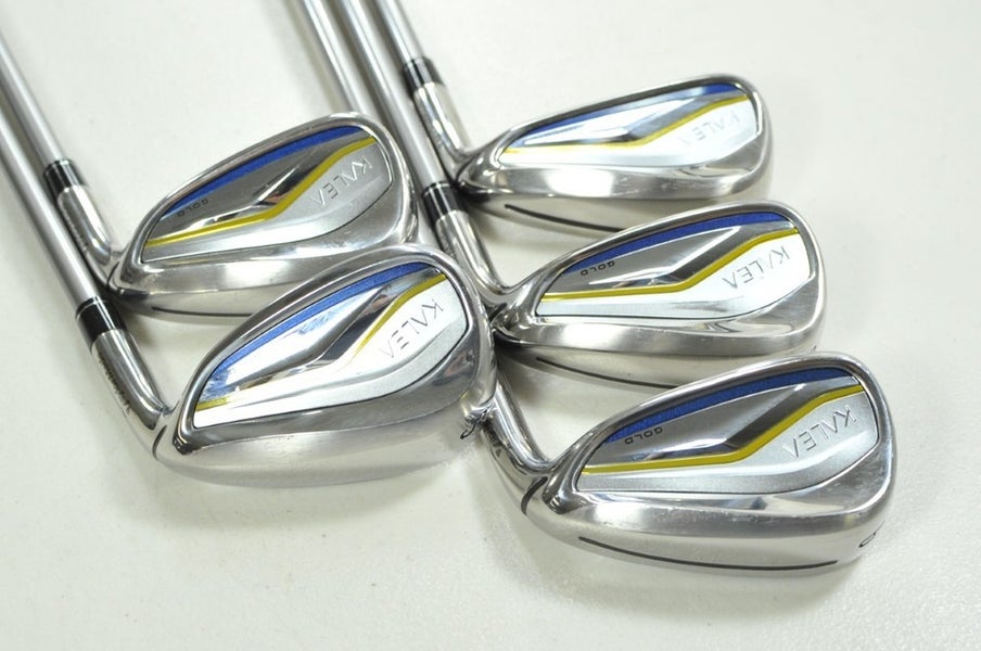 TaylorMade Kalea Gold 7-PW,SW Iron Set Soft Ladies Flex RH 40g Graphite # 201023