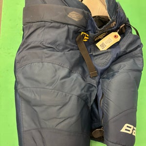 Blue Senior Medium Bauer Supreme Mach Hockey Pants (Used)