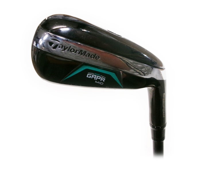 TaylorMade GAPR Mid 21* 4 Driving Iron Graphite KBS Hybrid 80 Stiff Flex