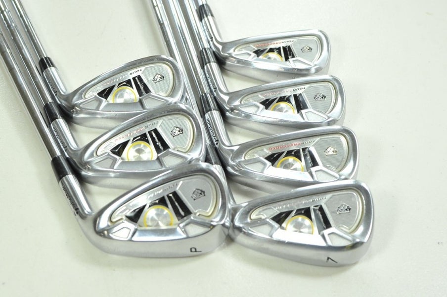 TaylorMade Tour Preferred CB 2011 4-PW Iron Set Stiff Flex Right Steel # 201008
