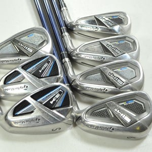 TaylorMade SIM2 Max OS 6-PW,AW,SW Iron Set Senior Flex Right Graphite # 201006