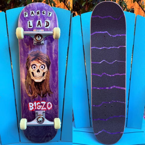 Fancy Lad Skateboards Lad Bigzo “Head” Complete Skateboard 8.25” Independent 144