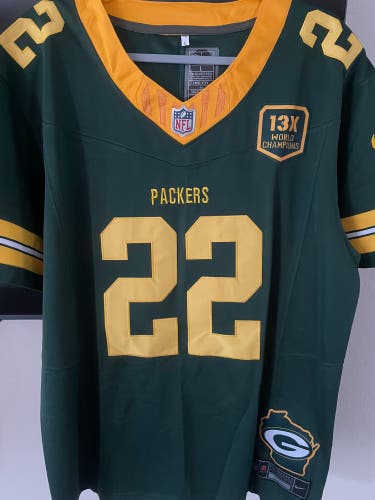 Green Bay Packers Matthew Golden Replica Jersey Sz L