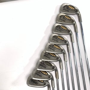 Ping i3 Oversize Iron Set 3-PW+SW Black Dot Cushin JZ Regular Steel Mens RH