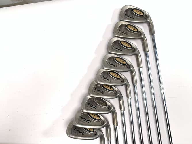Ping i3 Oversize Iron Set 3-PW+SW Black Dot Cushin JZ Regular Steel Mens RH
