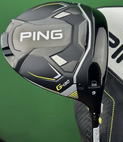 PING G430 MAX Driver 9* Graphite Alta CB 55 Regular Flex w/ Headcover RH MINT!