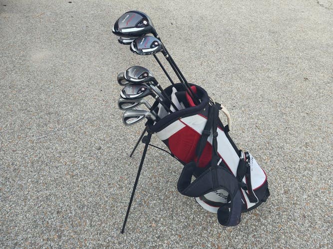 Top Flite Aero Mens 14 Piece Regular Flex Complete Golf Set with Stand Bag