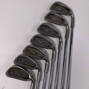 Ping Eye 2 Iron Set 3-9 Blue Dot 1* Up Karsten ZZ-Lite Stiff RH Midsize Grips