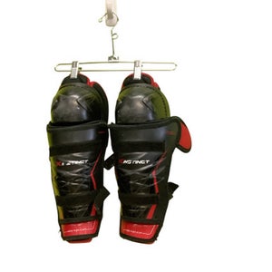 Used Bauer X INSTINCT Senior Shin Guards Black 12" 11686-S000044998