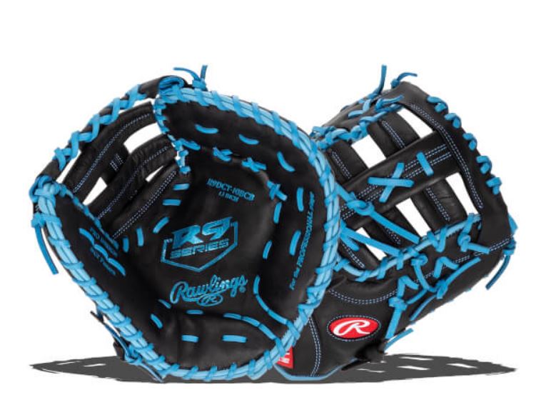 New Rawlings R9 13" Baseball First Base Mitt: R9DCT10BCB FREE SHIPPING