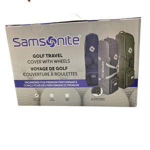 Used Samsonite GOLF TRAVEL BAG Travel Bag Black 11834-S000038807
