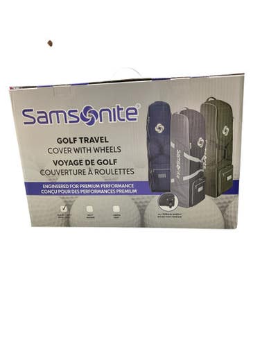 Used Samsonite GOLF TRAVEL BAG Travel Bag Black 11834-S000038807