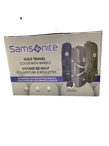 Used Samsonite GOLF TRAVEL BAG Travel Bag Black 11834-S000038807