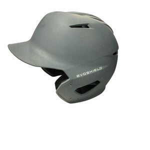 Used Evoshield EVOSHIELD GREY SB HELMET Batting Helmet w/Mask Grey One Size 11834-S000038613