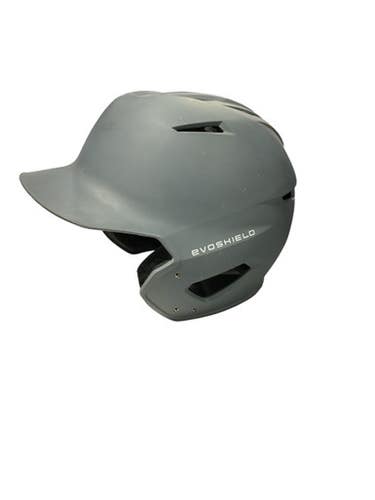 Used Evoshield EVOSHIELD GREY SB HELMET Batting Helmet w/Mask Grey One Size 11834-S000038613