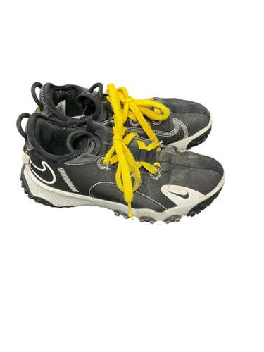 Used Nike TURF BB SHOE BB/SB Cleats Black Junior 02.5 11834-S000038621