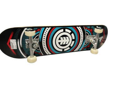 Used SKATEBOARD Complete Skateboard Black 8" 11834-S000038537
