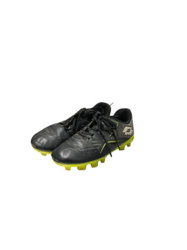 Used Lotto Soccer Cleats Black Junior 01.5 11834-S000038549