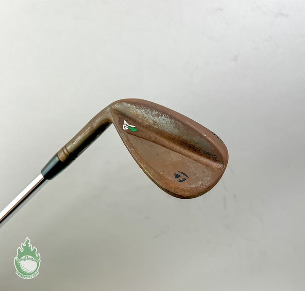 LH Tour Issue TaylorMade Milled Grind 4 SB Wedge 58*-11 S400 Stiff Steel Golf