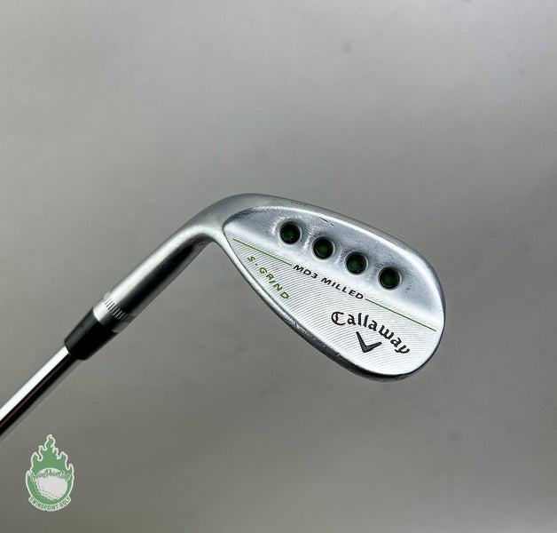 LH Callaway MD3 Milled S Grind Wedge 60*-09 X100 X Stiff Flex Steel Golf Club