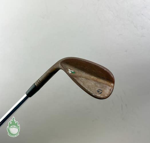 LH Tour Issue TaylorMade Milled Grind 4 SB Wedge 50*-09 S400 Stiff Steel Golf