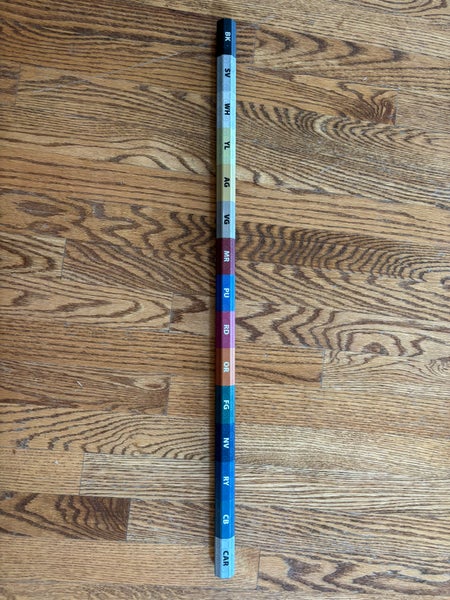 Rare school Warrior Krypto Lacrosse Shaft
