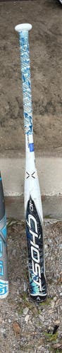 2024 Easton Ghost Advanced Composite Bat (-10) 22 oz 33" (Used)