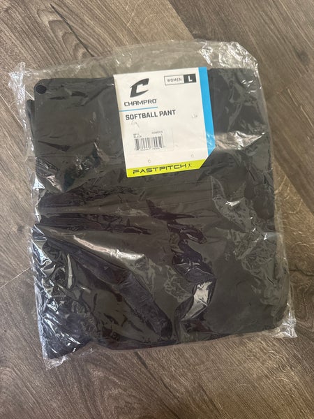 Black Women's Adult Large Champro Game Pants (New)
