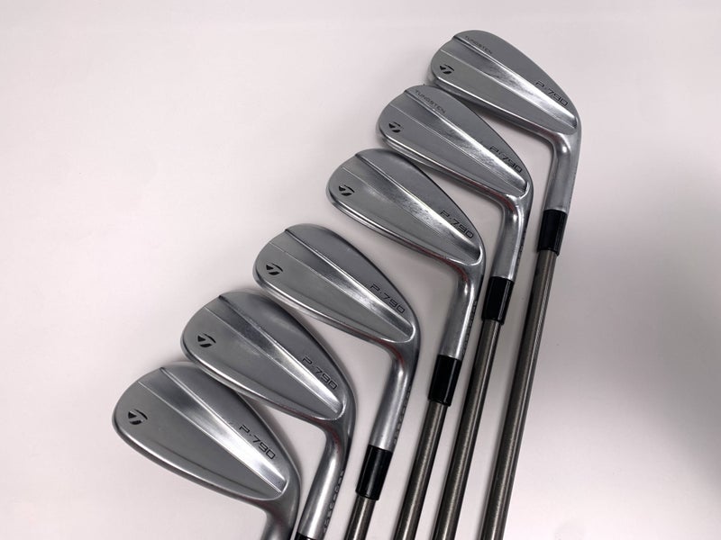 TaylorMade P790 2024 Iron Set 6-PW+AW SteelFiber i80 Regular Graphite Mens RH