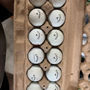 Callaway Chrome Soft Balls 12 Pack (1 Dozen) (Used)