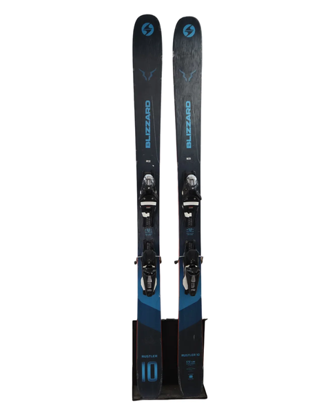 Used 2022 Blizzard Rustler 10 Skis (172cm) w/ Look NX 12 Bindings