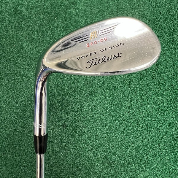 Titlelist Vokey Design Left Handed Lob Wedge 60-06 MLH Steel Shaft CLEAN!
