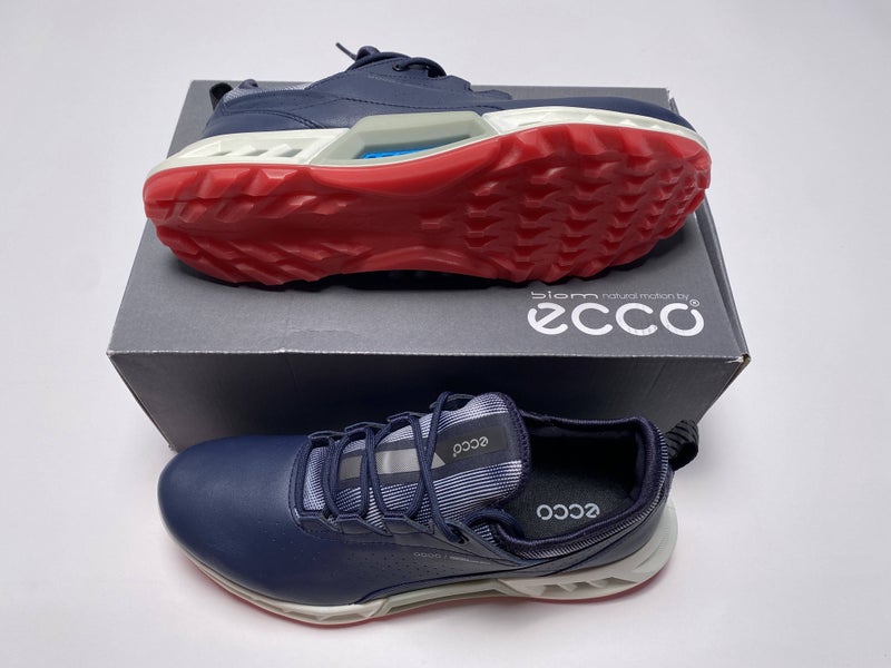 Ecco Womens Golf Biom C4 Golf Shoes Blue Women's SZ 9 (130903 01038)