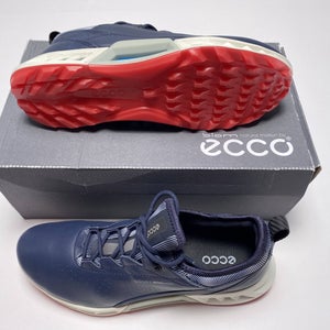 Ecco Womens Golf Biom C4 Golf Shoes Blue Women's SZ 7 (130903 01038)