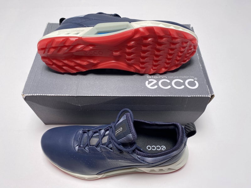 Ecco Womens Golf Biom C4 Golf Shoes Blue Women's SZ 7 (130903 01038)