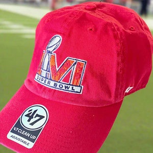 Super Bowl LVI (56) 2022 Commemorative Red Ball Cap (New)