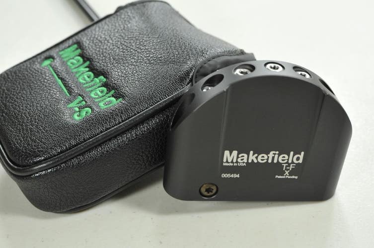 Makefield TF X 35" Putter Right KBS CT Tour 120g Steel # 201061