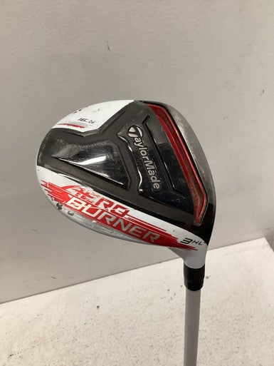 Used Taylormade AEROBURNER Mens Fairway Wood RH 3 Wood 11443-S000196852